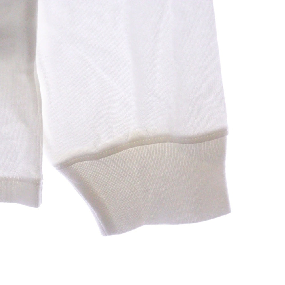 FEAR OF GOD ESSENTIALS(フィアオブゴッド エッセンシャルズ) L/S T-SHIRT バックロゴ 長袖Tシャツ ロンT ホワイト