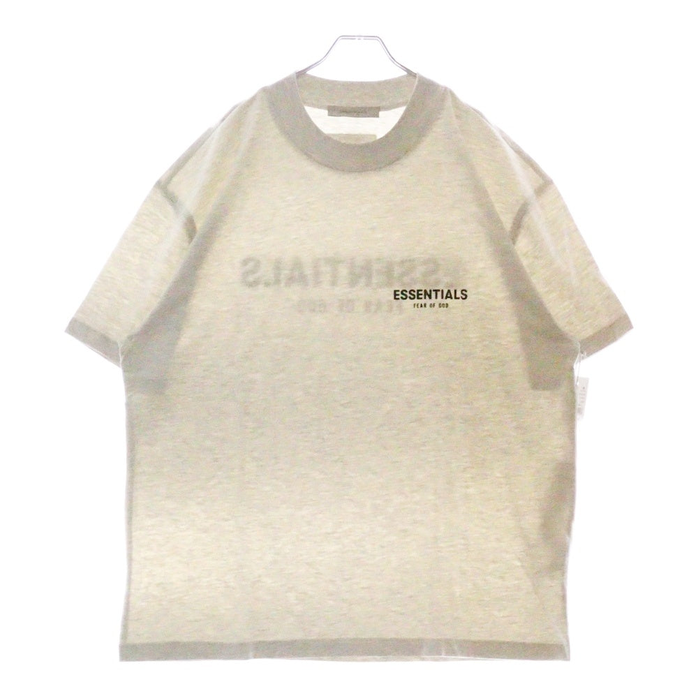 FEAR OF GOD ESSENTIALS(フィアオブゴッド エッセンシャルズ) S/S T-SHIRT フェルトロゴ 半袖Tシャツ グレー