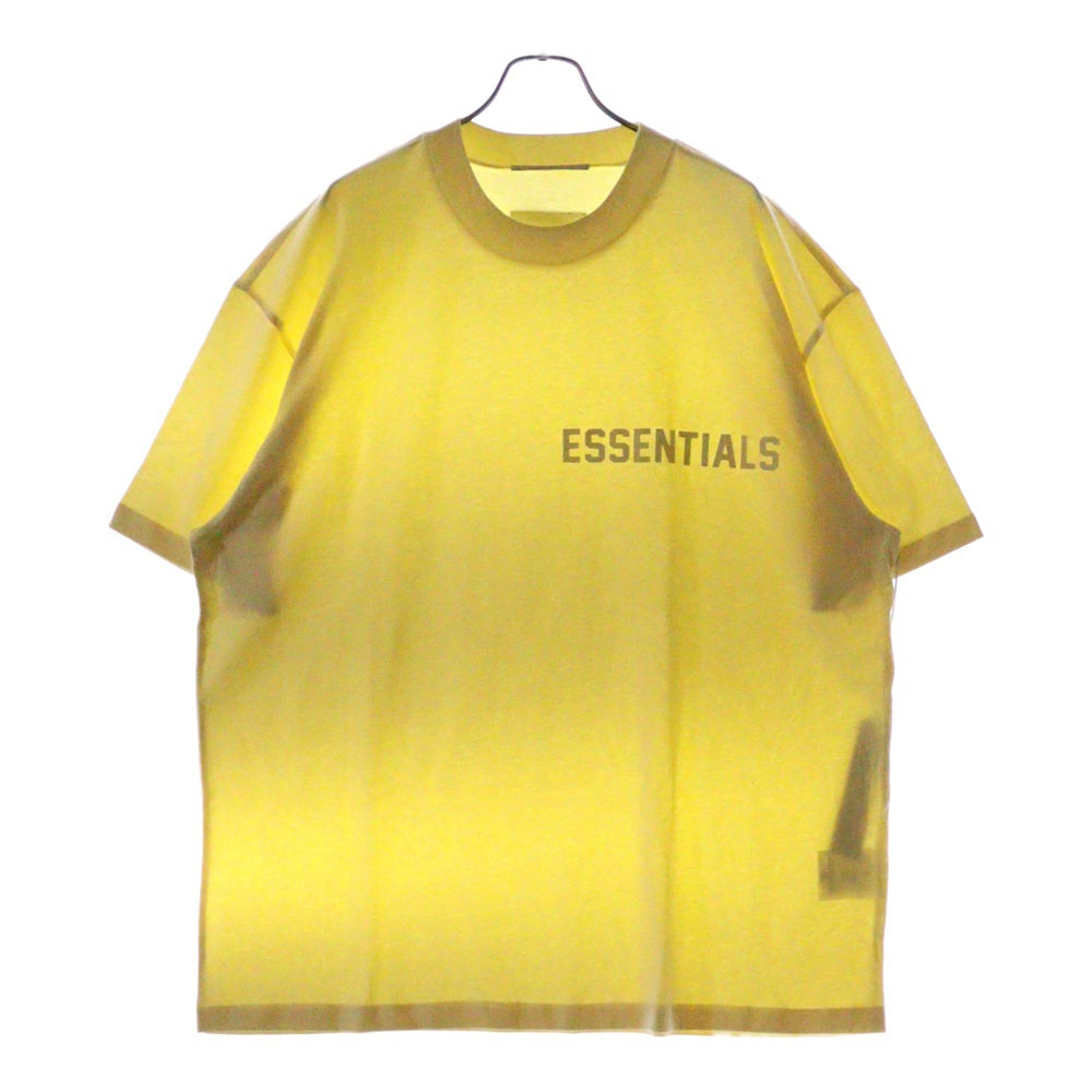 FEAR OF GOD ESSENTIALS(フィアオブゴッド エッセンシャルズ) S/S T-SHIRT フェルトロゴ 半袖Tシャツ イエロー
