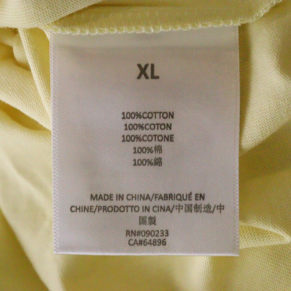 FEAR OF GOD ESSENTIALS(フィアオブゴッド エッセンシャルズ) S/S T-SHIRT フェルトロゴ 半袖Tシャツ イエロー