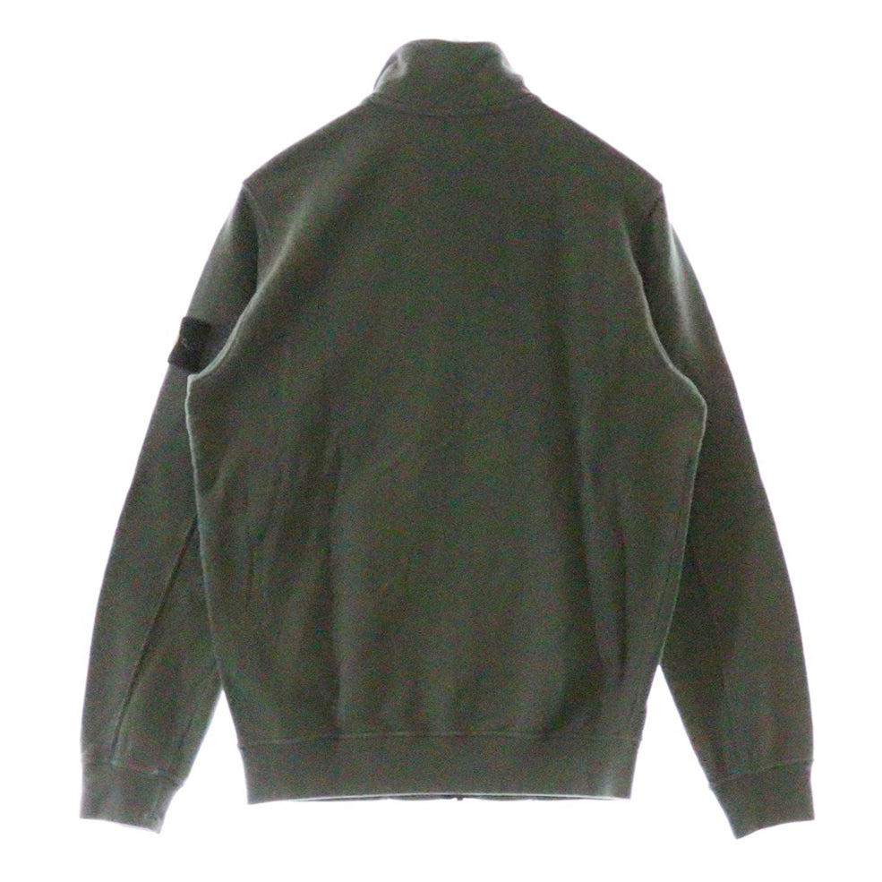 STONE ISLAND(ストーンアイランド) Sweat Track Jacket ロゴワッペン ジップアップ スウェットトラックジャケット カーキ 791562820