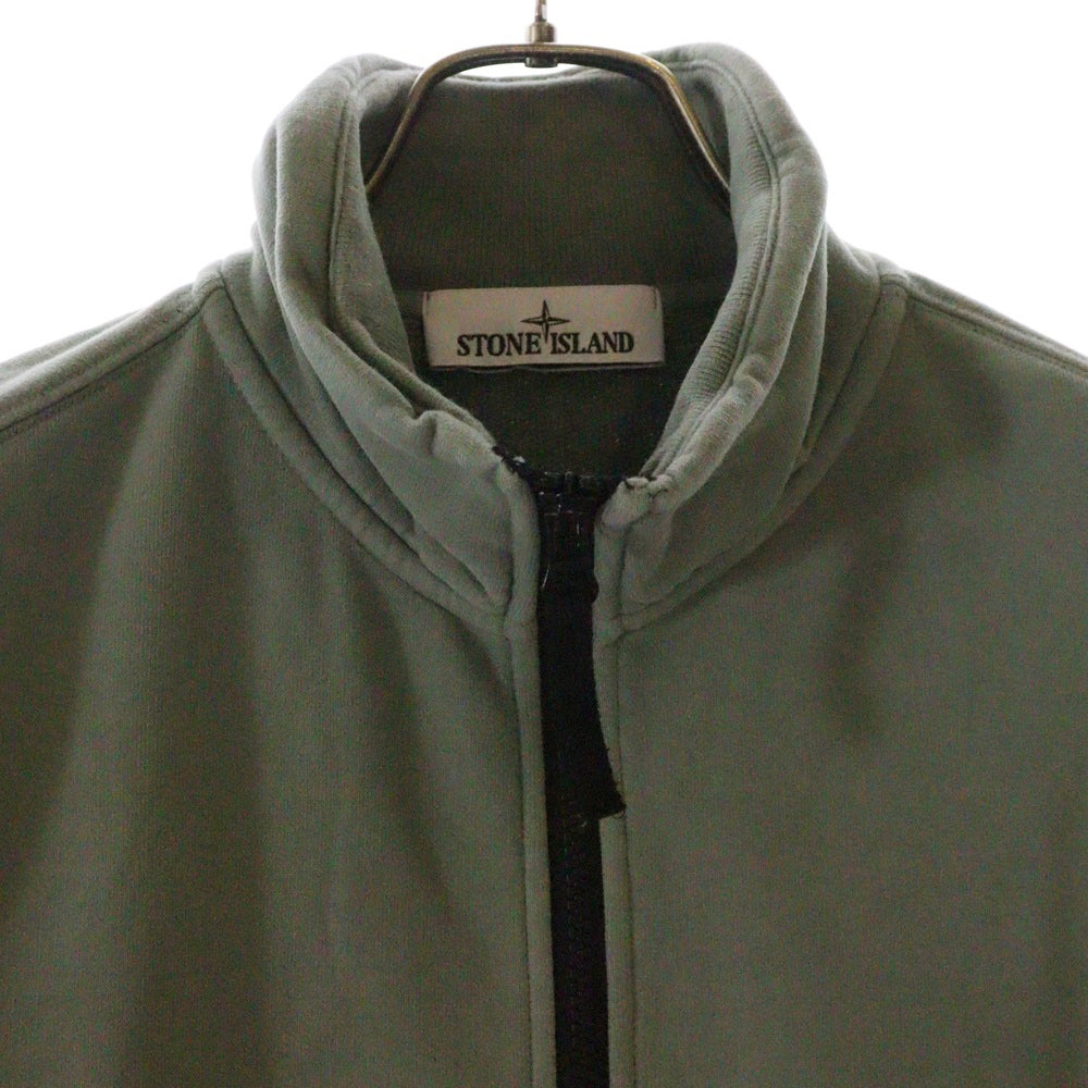 STONE ISLAND(ストーンアイランド) Sweat Track Jacket ロゴワッペン ジップアップ スウェットトラックジャケット カーキ 791562820