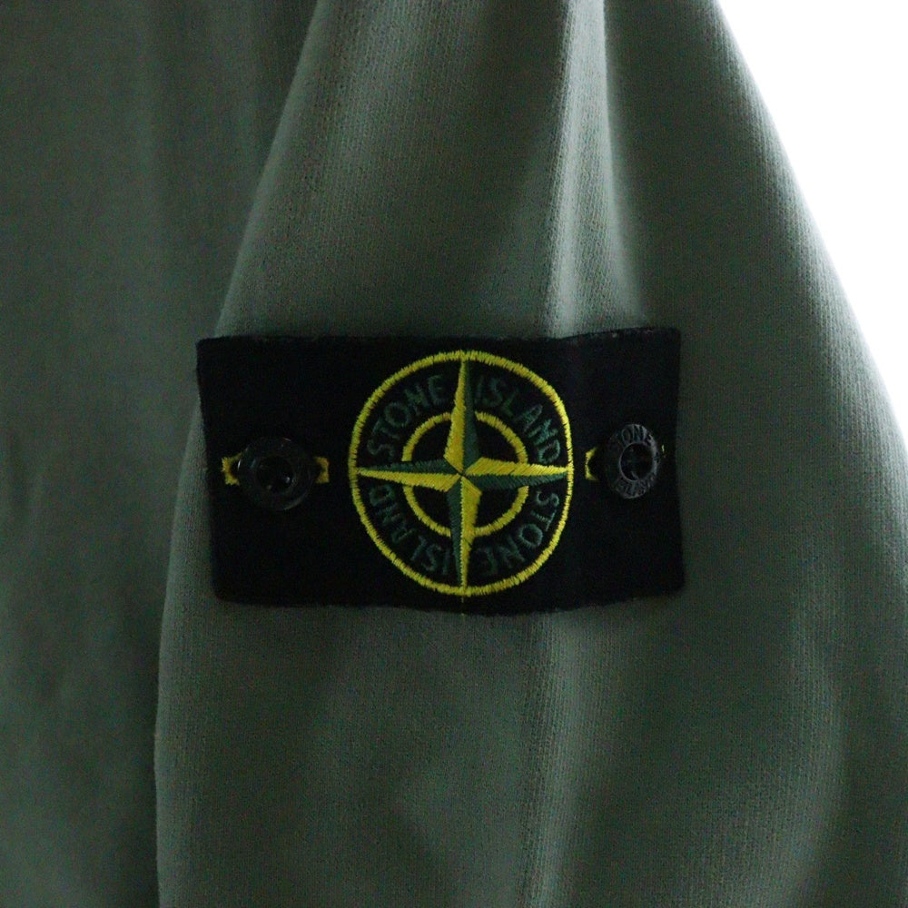 STONE ISLAND(ストーンアイランド) Sweat Track Jacket ロゴワッペン ジップアップ スウェットトラックジャケット カーキ 791562820