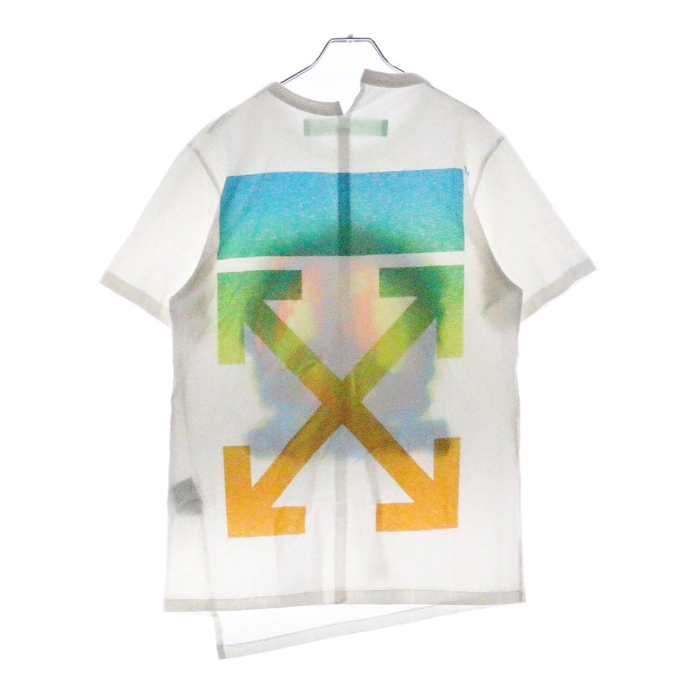 OFF-WHITE(オフホワイト) 18SS Give Peace A Chance Spliced T-Shirt 半袖Tシャツ ホワイト OMAA032S18185075
