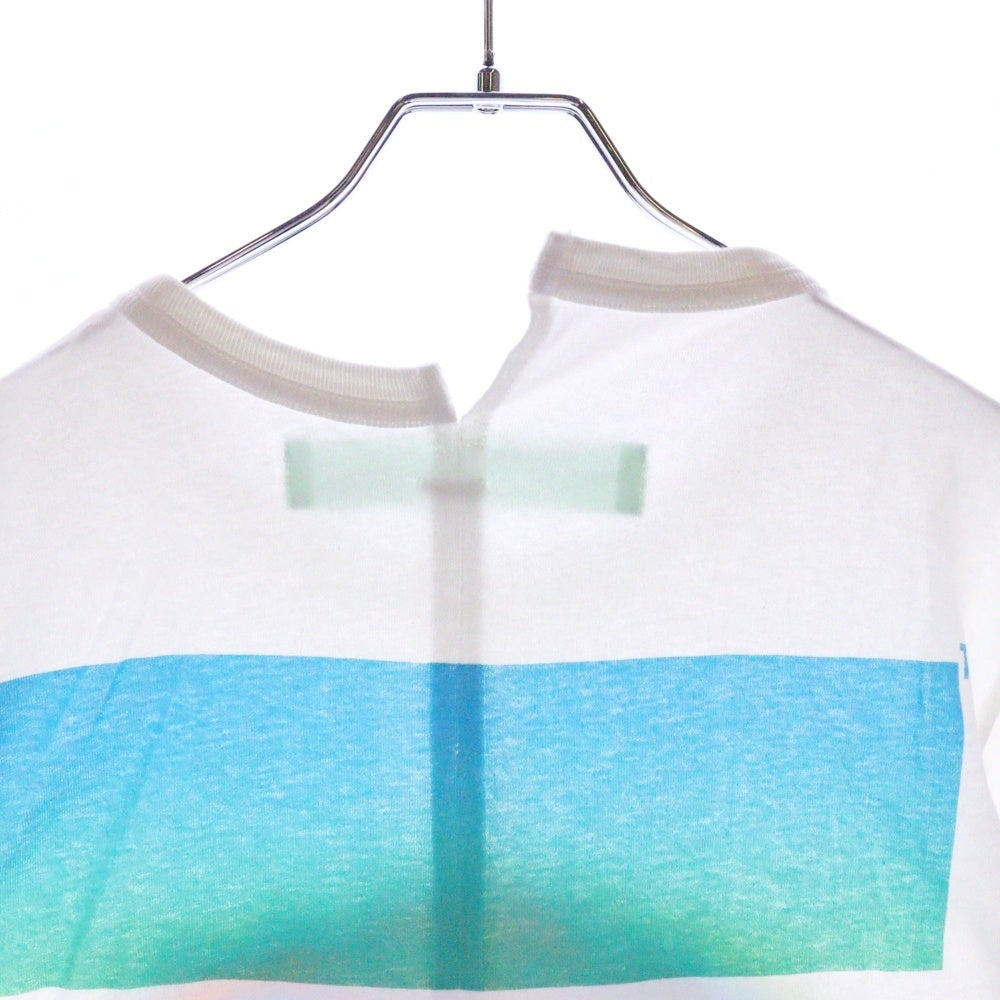 OFF-WHITE(オフホワイト) 18SS Give Peace A Chance Spliced T-Shirt 半袖Tシャツ ホワイト OMAA032S18185075