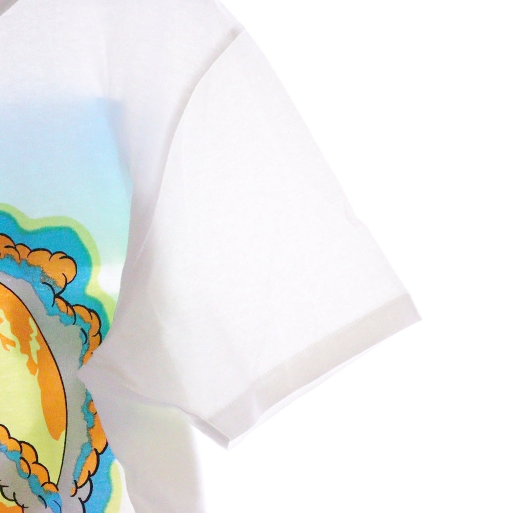 OFF-WHITE(オフホワイト) 18SS Give Peace A Chance Spliced T-Shirt 半袖Tシャツ ホワイト OMAA032S18185075