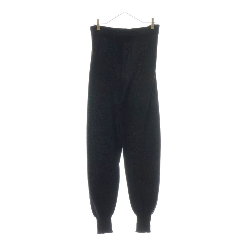 Rick Owens(リックオウエンス) 21SS Merino Wool Track Pants カシミヤ ニットトラックパンツ ブラック RU21S6653-WS