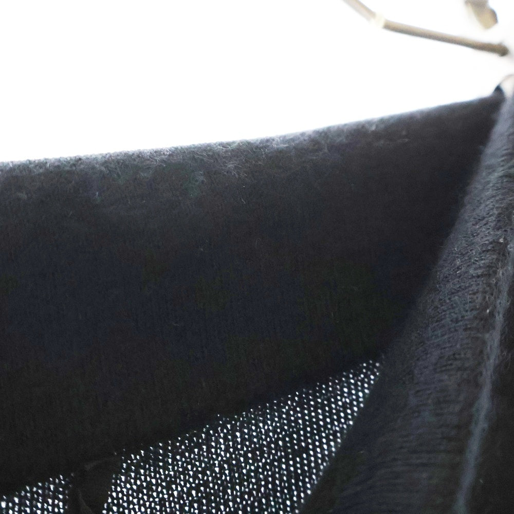 Rick Owens(リックオウエンス) 21SS Merino Wool Track Pants カシミヤ ニットトラックパンツ ブラック RU21S6653-WS