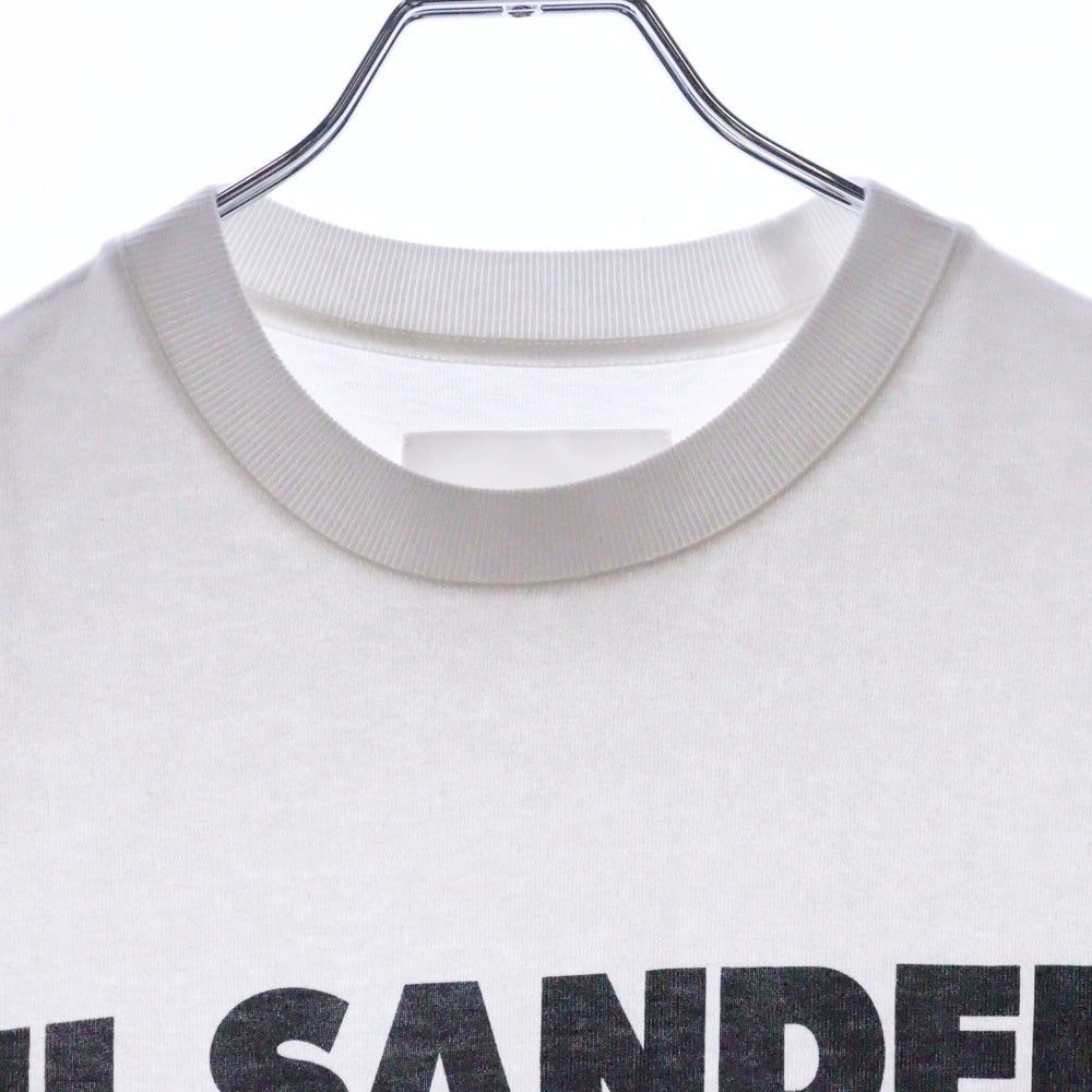 JIL SANDER(ジルサンダー) T-SHIRT ロゴプリント 半袖Tシャツ ホワイト JSMU707045 MU248708 102