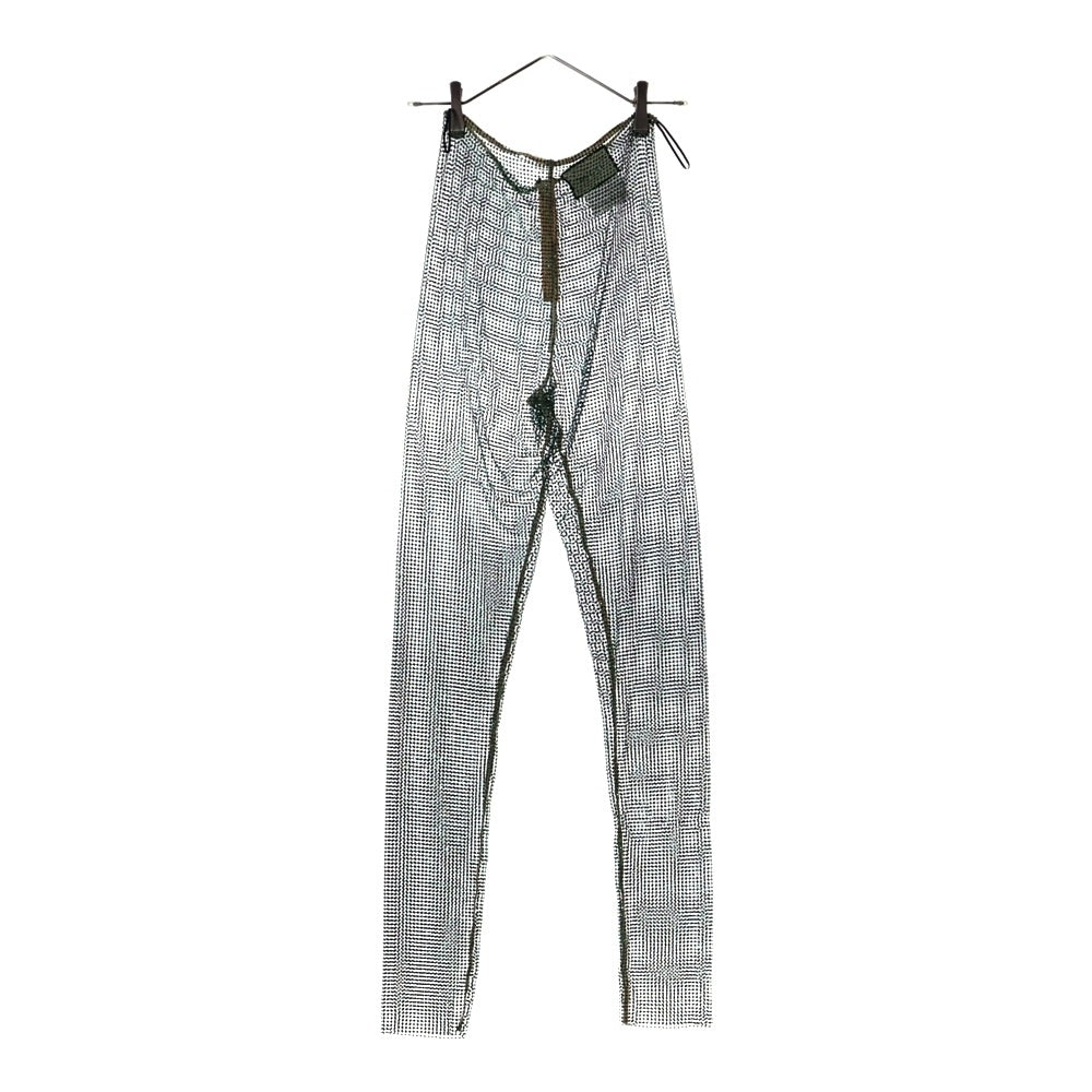 GUCCI(グッチ) Spangle Leggings スパンコール装飾 シースルーレギンスパンツ グリーン 492725 ZJE51