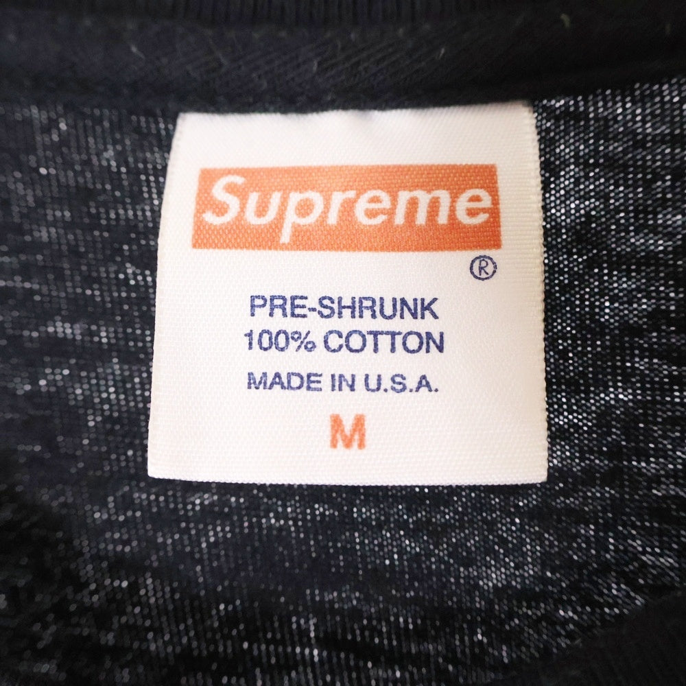 SUPREME(シュプリーム) 16SS Morrissey Tee モリッシー フォトプリント半袖Tシャツ ブラック