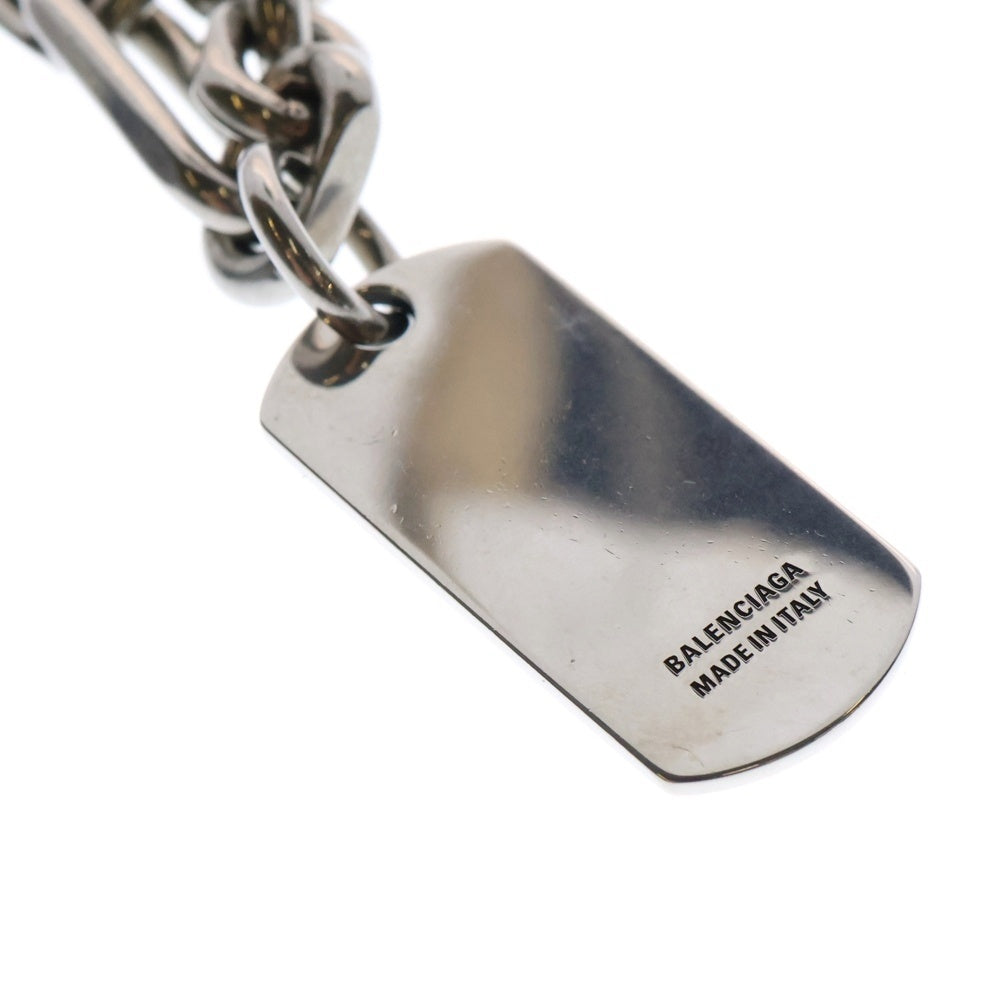 BALENCIAGA(バレンシアガ) Tags カラビナ ブレスレット シルバー 792886 TZ99I
