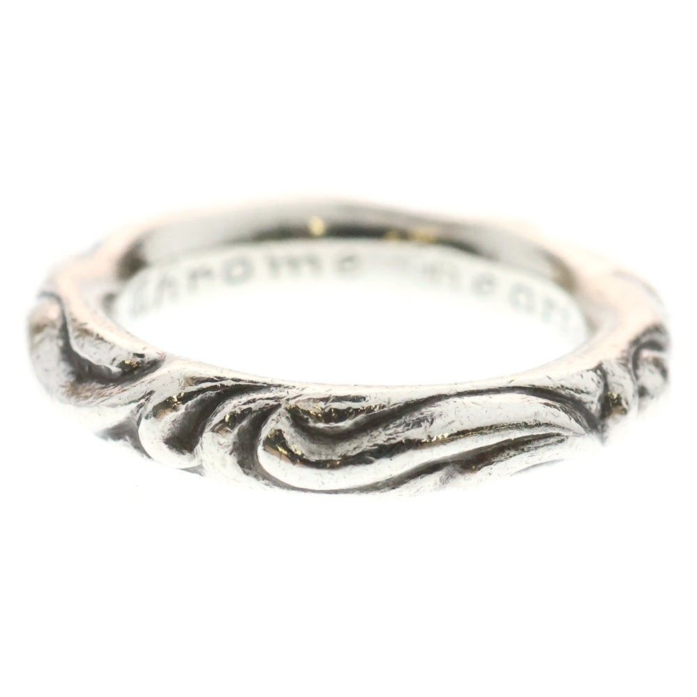 CHROME HEARTS(クロムハーツ) SCRL BAND スクロールバンド リング シルバー BCA351