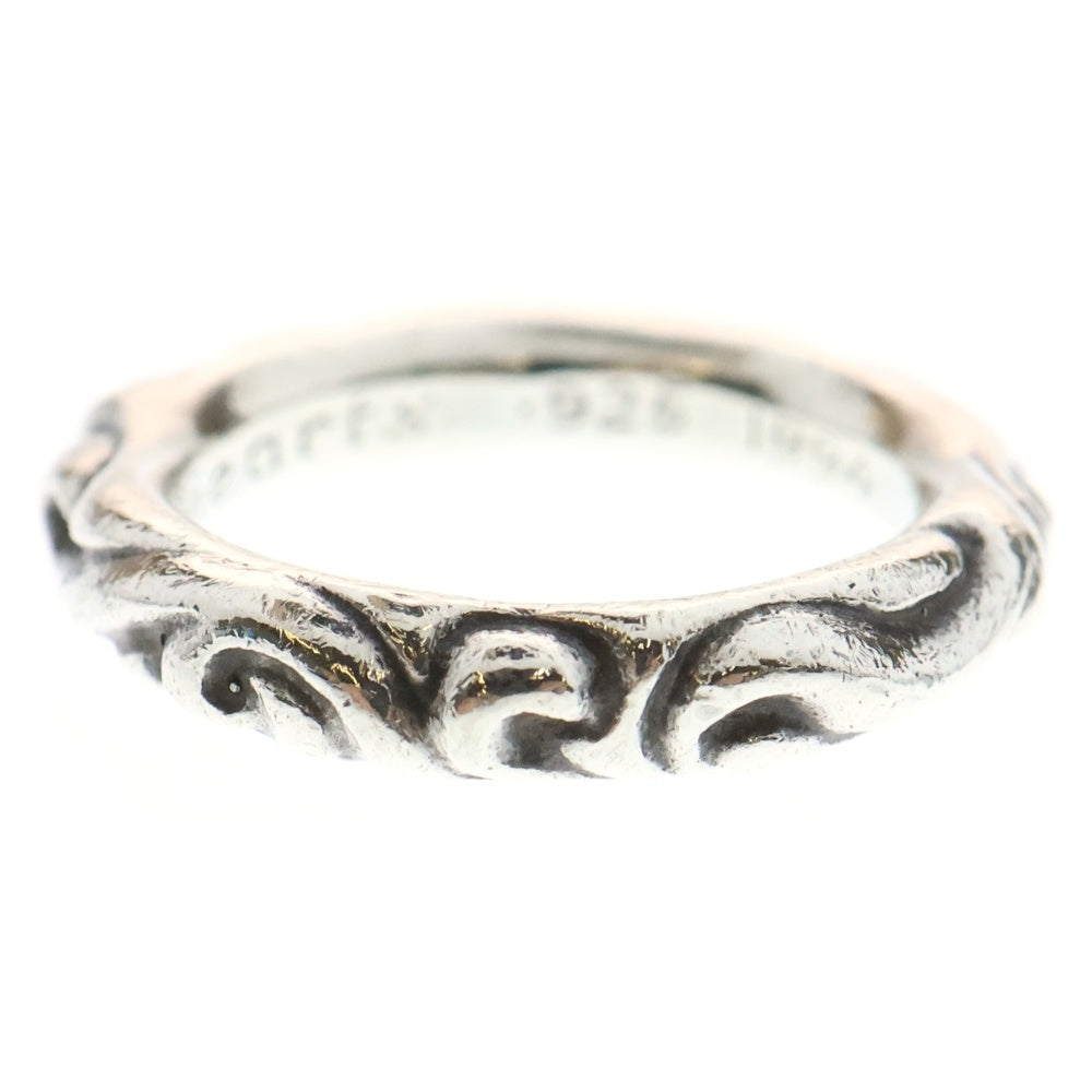 CHROME HEARTS(クロムハーツ) SCRL BAND スクロールバンド リング シルバー BCA351
