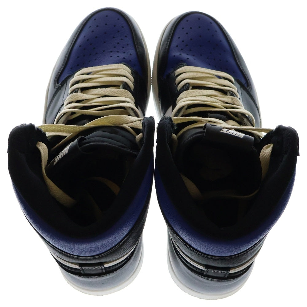 NIKE(ナイキ) AIR JORDAN1 RETRO HIGH OG ROYAL TOE エアジョーダン1 ロイヤルトゥ ハイカットスニーカー ホワイト/ブルー US9.5/27.5cm 555088-041