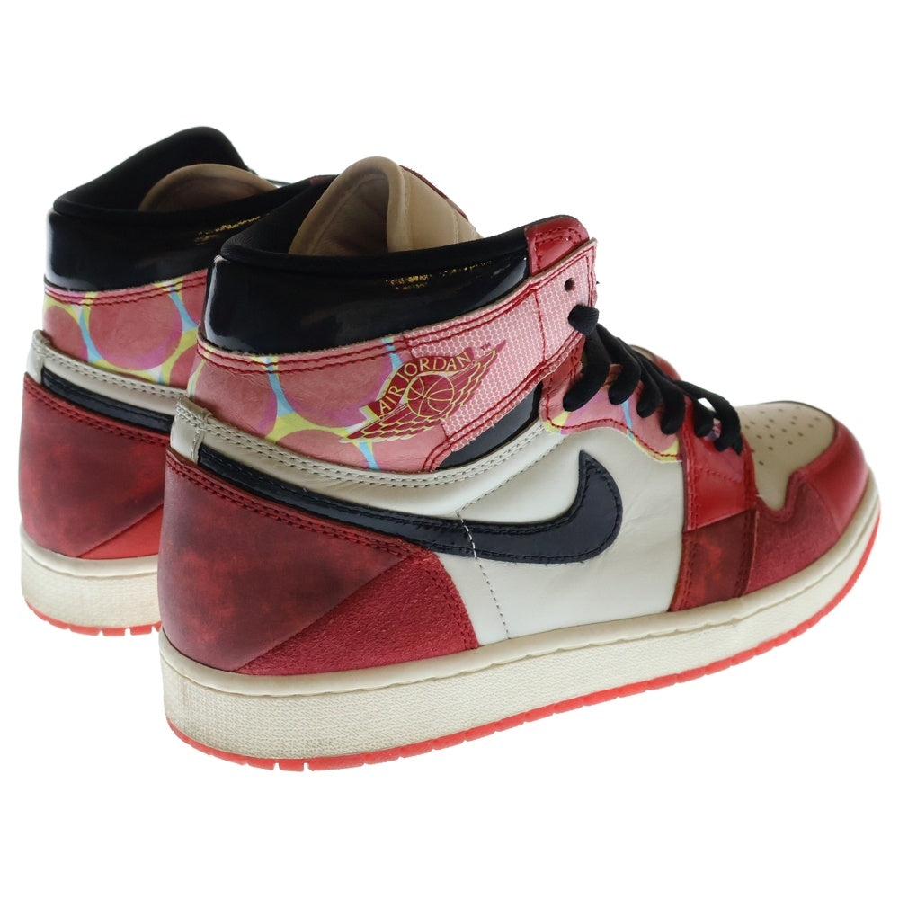 NIKE(ナイキ) AIR JORDAN 1 RETRO HIGH OG エアジョーダン1 レトロハイ オリジンストーリー ハイカットスニーカー レッド/ホワイト US9.5/27.5cm DV1748-601