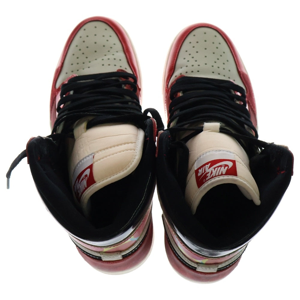 NIKE(ナイキ) AIR JORDAN 1 RETRO HIGH OG エアジョーダン1 レトロハイ オリジンストーリー ハイカットスニーカー レッド/ホワイト US9.5/27.5cm DV1748-601