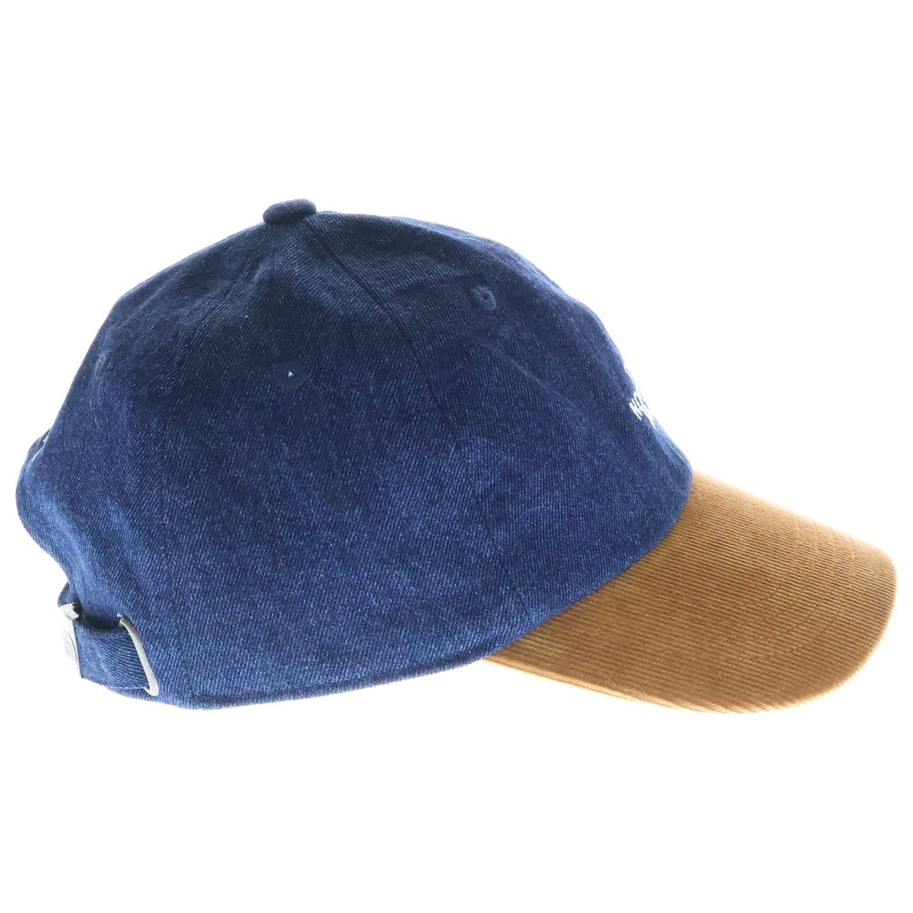THE NORTH FACE(ザノースフェイス) COTTON BALL CAP DENIM ロゴ刺繍 デニムキャップ 帽子 インディゴ NE3CQ50M