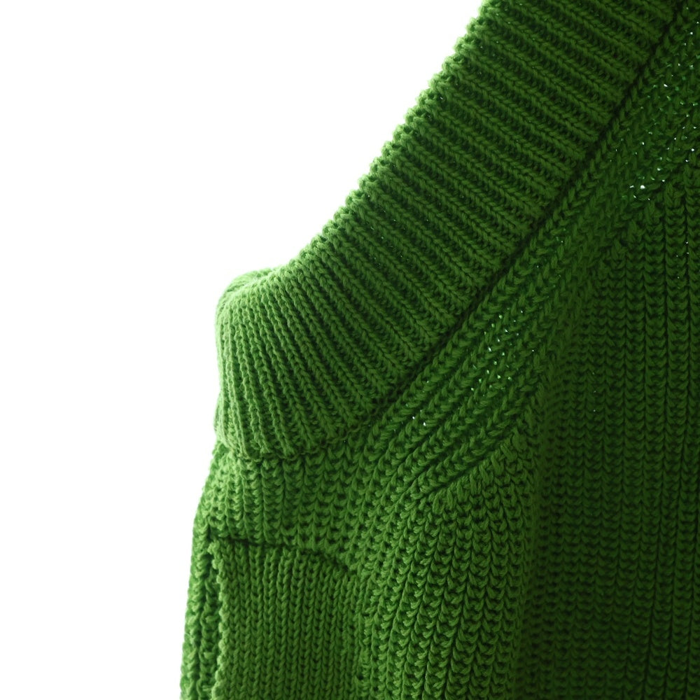 Allege.(アレッジ) Argyle Knit Vest アーガイルニットベスト グリーン AL22S-KN01