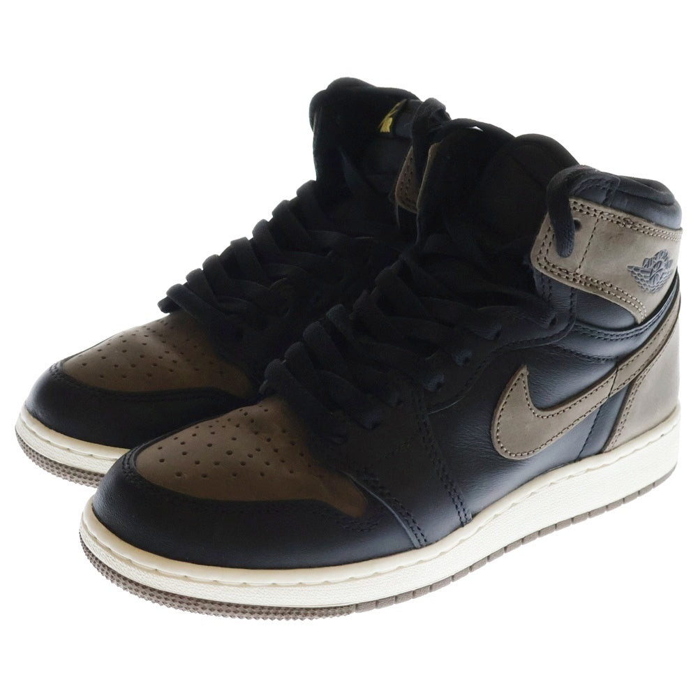 NIKE(ナイキ) AIR JORDAN1 RETRO HIGH OG GS エアジョーダン1 パロミノ ハイカットスニーカー ブラウン レディース US6Y/24cm FD1437-020