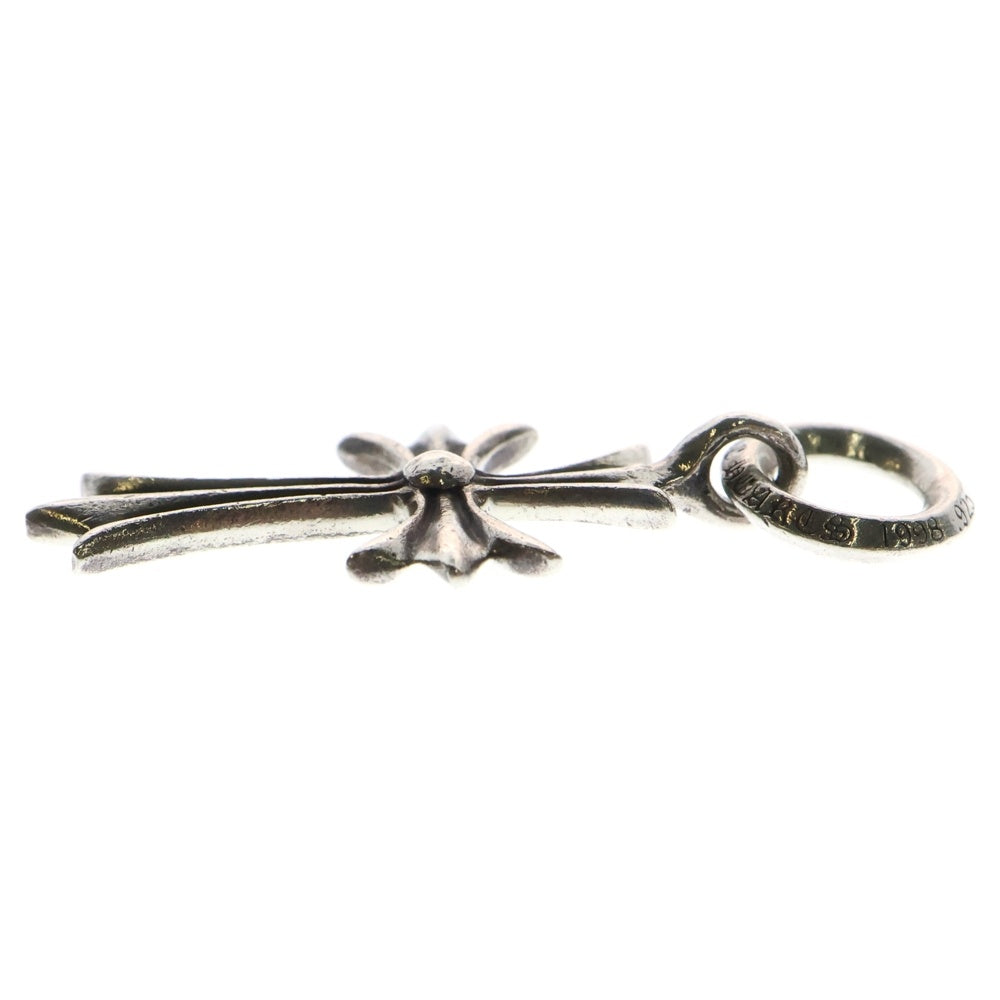 CHROME HEARTS(クロムハーツ) TINY CH CROSS タイニーCHクロス チャーム ネックレストップ シルバー BCA382