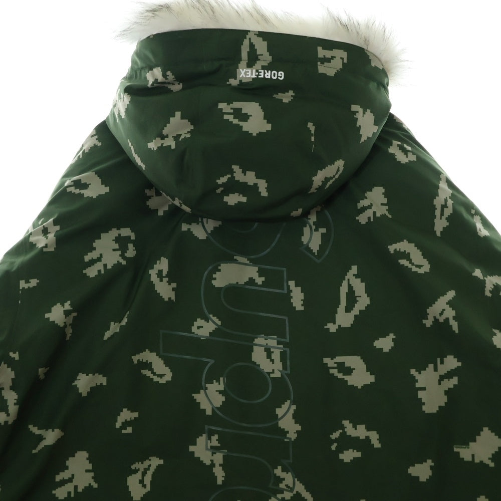 SUPREME(シュプリーム) 21AW GORE-TEX 700-Fill Down Parka Camo ゴアテックス ボアパーカー ダウンジャケット グリーン