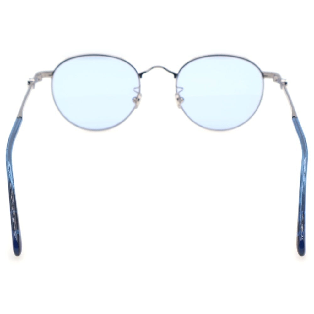 MONCLER(モンクレール) Eyewear オーバルフレーム サングラス 眼鏡 アイウェア シルバー ML5204-H