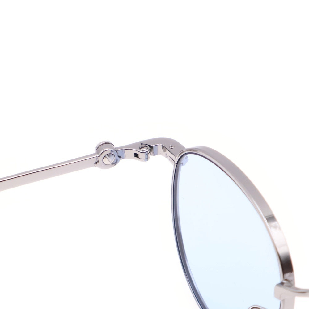 MONCLER(モンクレール) Eyewear オーバルフレーム サングラス 眼鏡 アイウェア シルバー ML5204-H