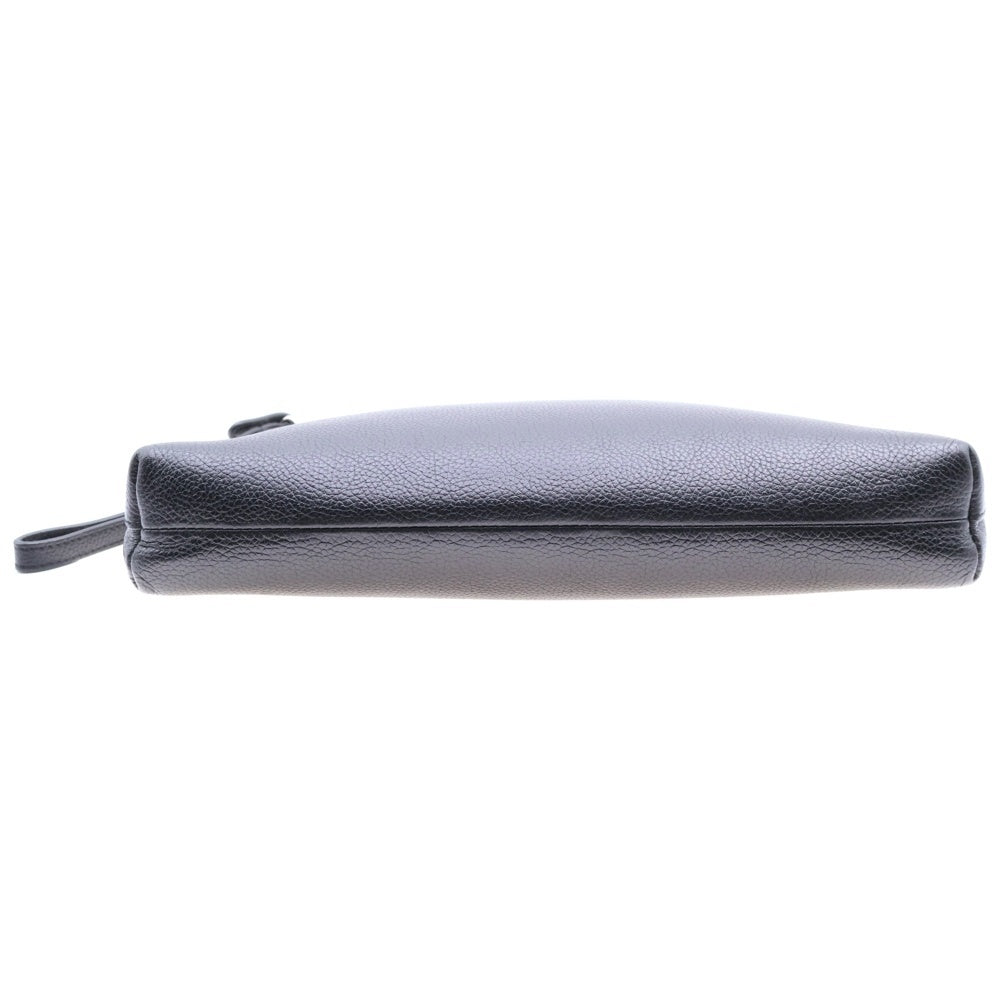 BALENCIAGA(バレンシアガ) EVERYDAY CLUTCH BAG エブリデイクラッチバッグ レザーバッグ 鞄 618362 ブラック/グリーン