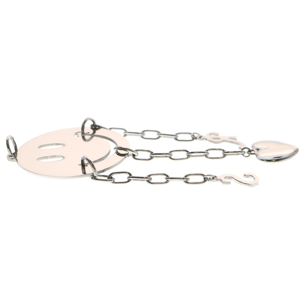 RAF SIMONS(ラフシモンズ) Smiley Charm Pendant スマイリー チャーム ペンダント ネックレストップ シルバー