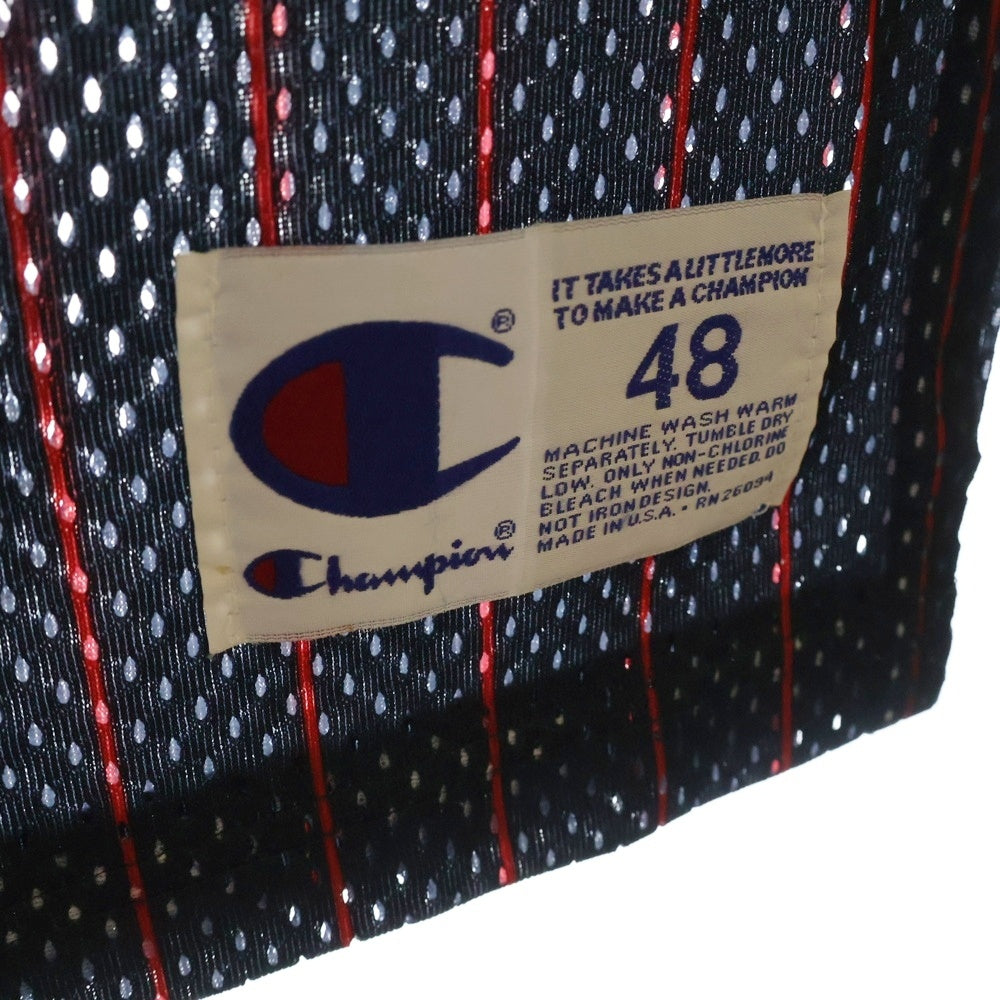 CHAMPION(チャンピオン) NBA 50 Year Anniversary Chicago Bulls Michael Jordan 23 Uniform マイケルジョーダン ロゴエンブロイダリーメッシュタンクトップバスケットボールジャージー