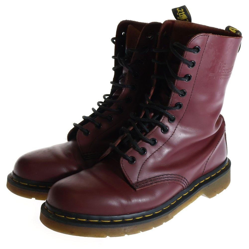 Dr.Martens(ドクターマーチン) 1490 10 HOLE BOOTS 10 ホールブーツ レースアップブーツ UK8/27cm AW006-PC09L バーガンディ