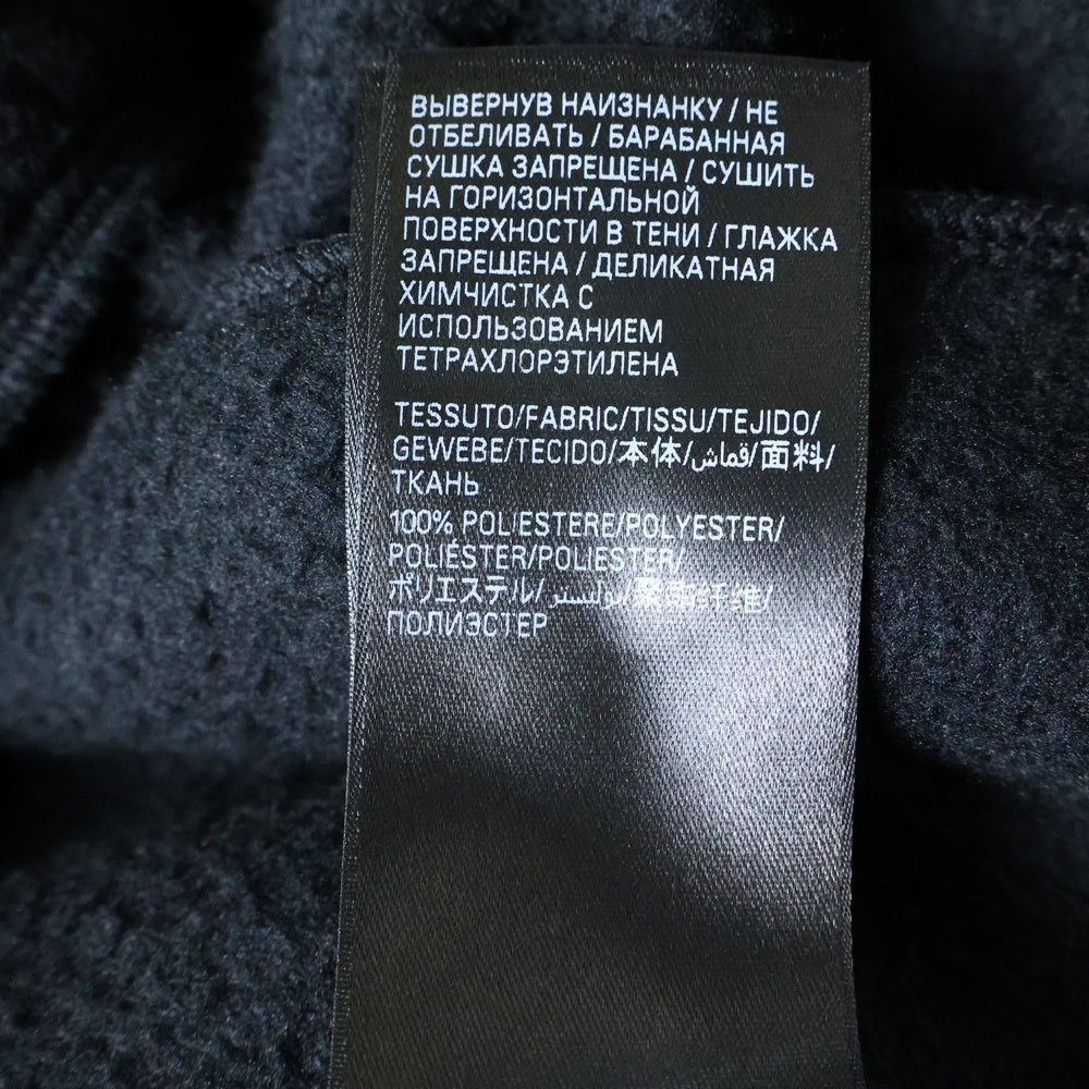 BALENCIAGA(バレンシアガ) 23AW ダーティー加工フリースロングパンツ フルレングスフリーススウェットパンツ 744513 TJQ32 ブラック