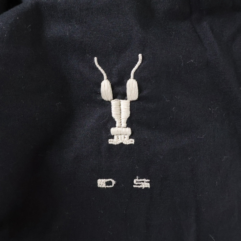 DRKSHDW(ダークシャドウ) 17SS GLITTER FLIGET BOMBER MA-1 フライトジャケットブルゾン ボンバージャケット ブラック DU17S5760-MU