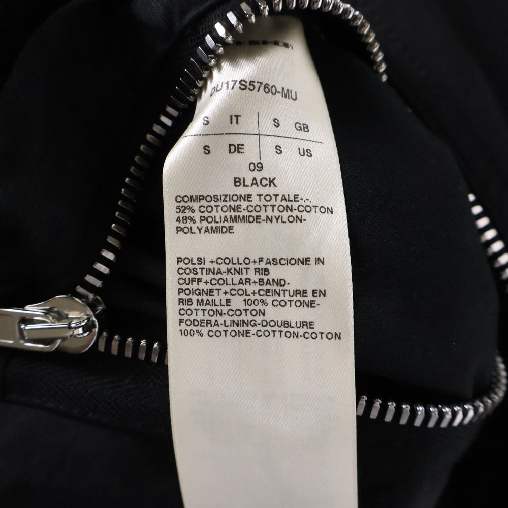 DRKSHDW(ダークシャドウ) 17SS GLITTER FLIGET BOMBER MA-1 フライトジャケットブルゾン ボンバージャケット ブラック DU17S5760-MU