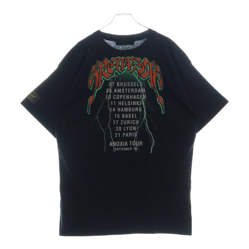 RAF SIMONS(ラフシモンズ) Big fit T-shirt Sreapers 半袖Tシャツ ブラック 221-M121