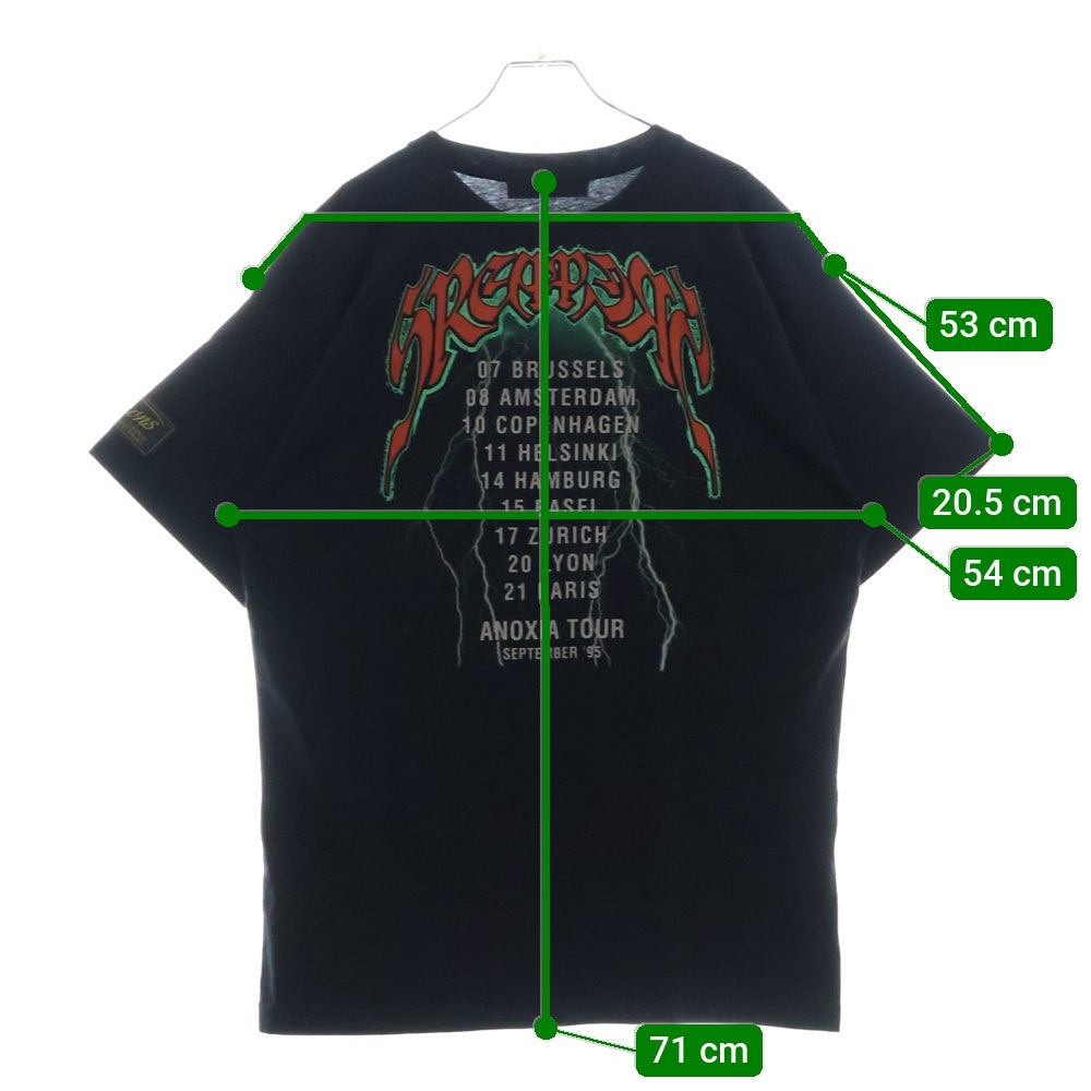 RAF SIMONS(ラフシモンズ) Big fit T-shirt Sreapers 半袖Tシャツ ブラック 221-M121