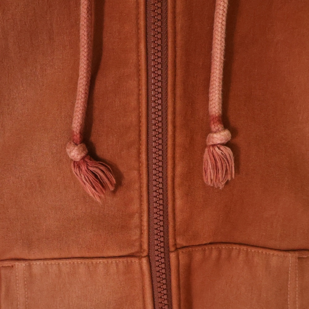 AURALEE(オーラリー) SUPER MILLED SWEAT ZIP PARKA ジップアップスウェットパーカー フーディー オレンジ A8AP03SM
