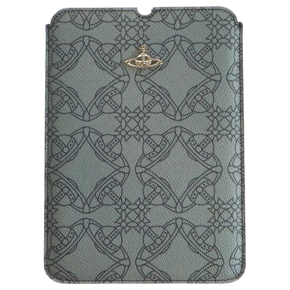 Vivienne Westwood(ヴィヴィアンウエストウッド) IPAD MINI CACE ロゴ装飾 アイパッドミニケース グレー