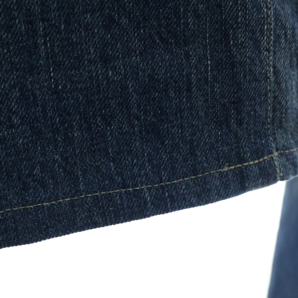 BACK LASH(バックラッシュ) Python antique denim pants パイソンアンティーク仕上げデニムパンツ インディゴ T-010