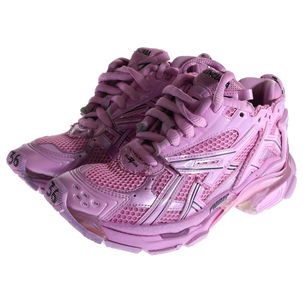 BALENCIAGA(バレンシアガ) RUNNER ランナー ローカットスニーカー ピンク 677402 レディース