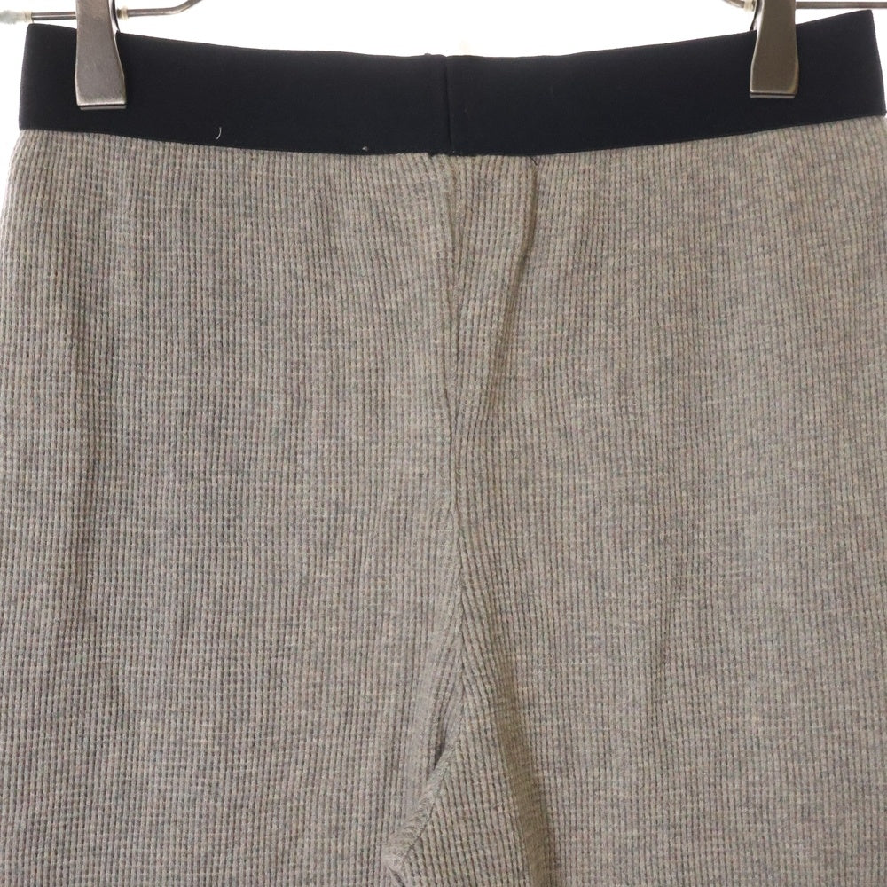 FEAR OF GOD ESSENTIALS(フィアオブゴッド エッセンシャルズ) LOUNGE PANT ロゴプリントサーマルレギンス ラウンジパンツ グレー