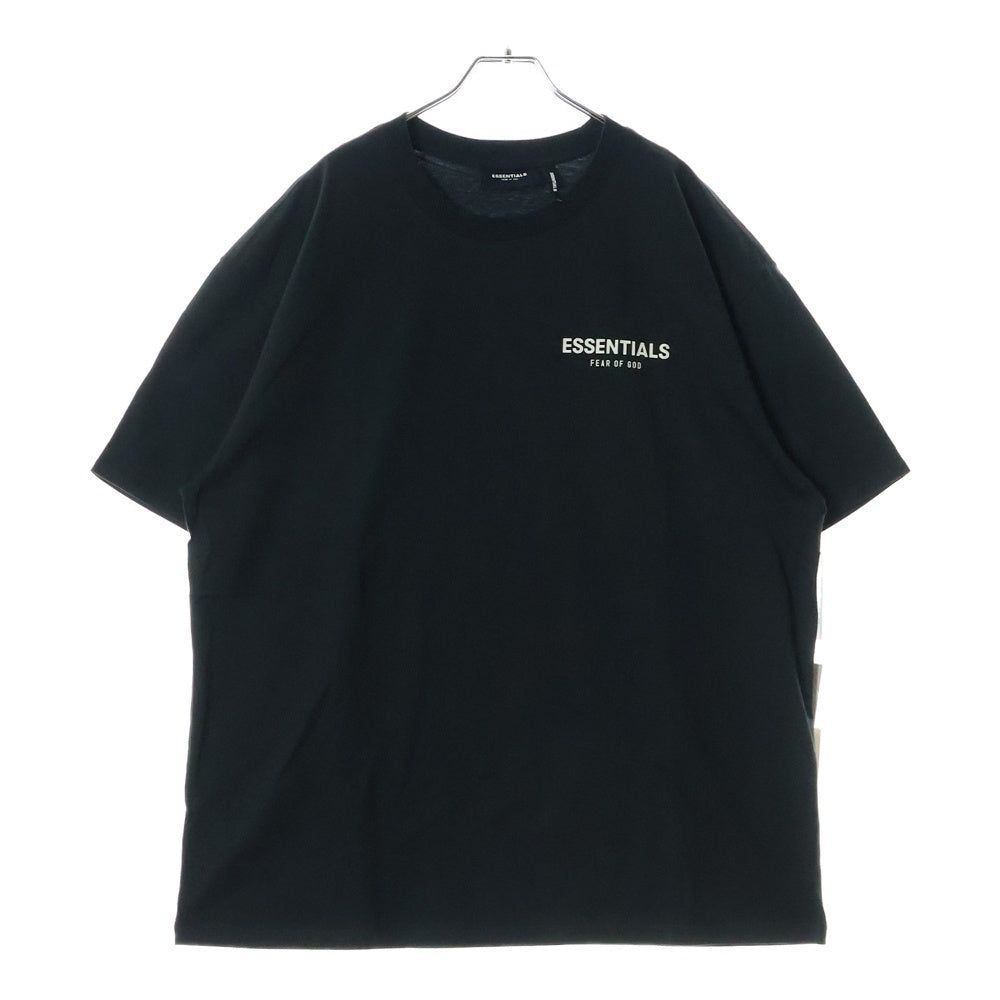 FEAR OF GOD ESSENTIALS(フィアオブゴッド エッセンシャルズ) S/S T-SHIRT FLOWER バックフラワーフォトプリント 半袖Tシャツ ブラック