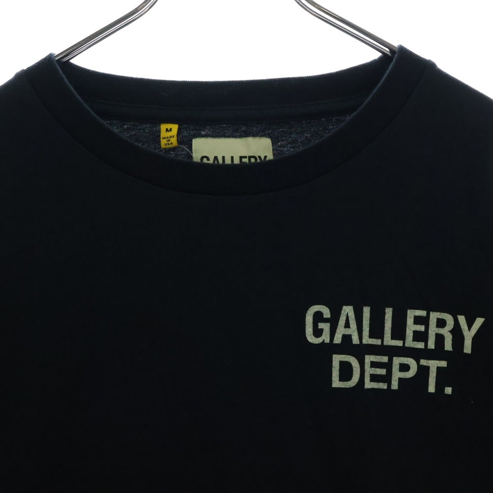 GALLERY DEPT.(ギャラリーデプト) Souvenir T-Shirt ロゴプリント半袖Tシャツ ブラック