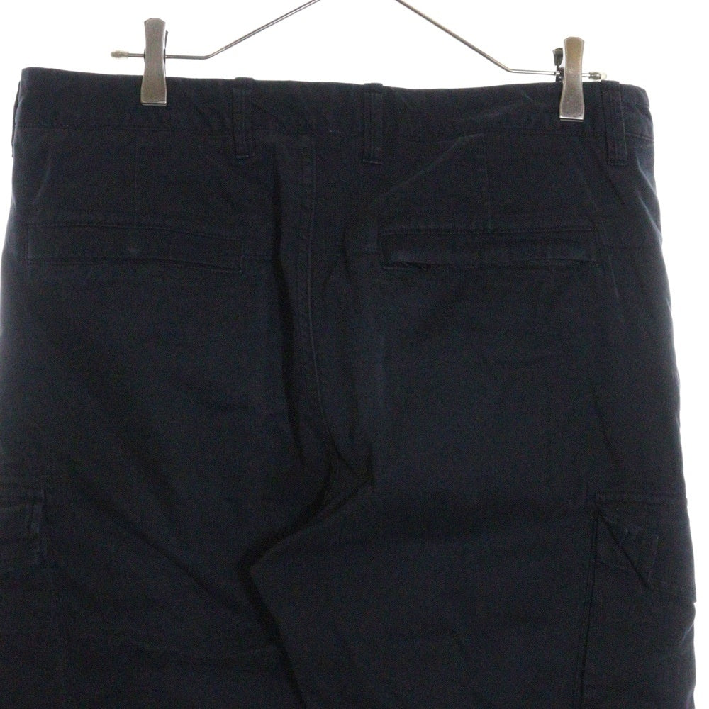 STONE ISLAND(ストーンアイランド) Cargo Trousers ロゴワッペン カーゴパンツ ブラック 711530810