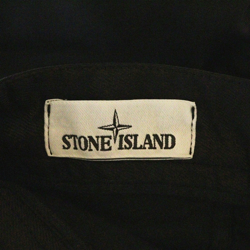 STONE ISLAND(ストーンアイランド) Cargo Trousers ロゴワッペン カーゴパンツ ブラック 711530810