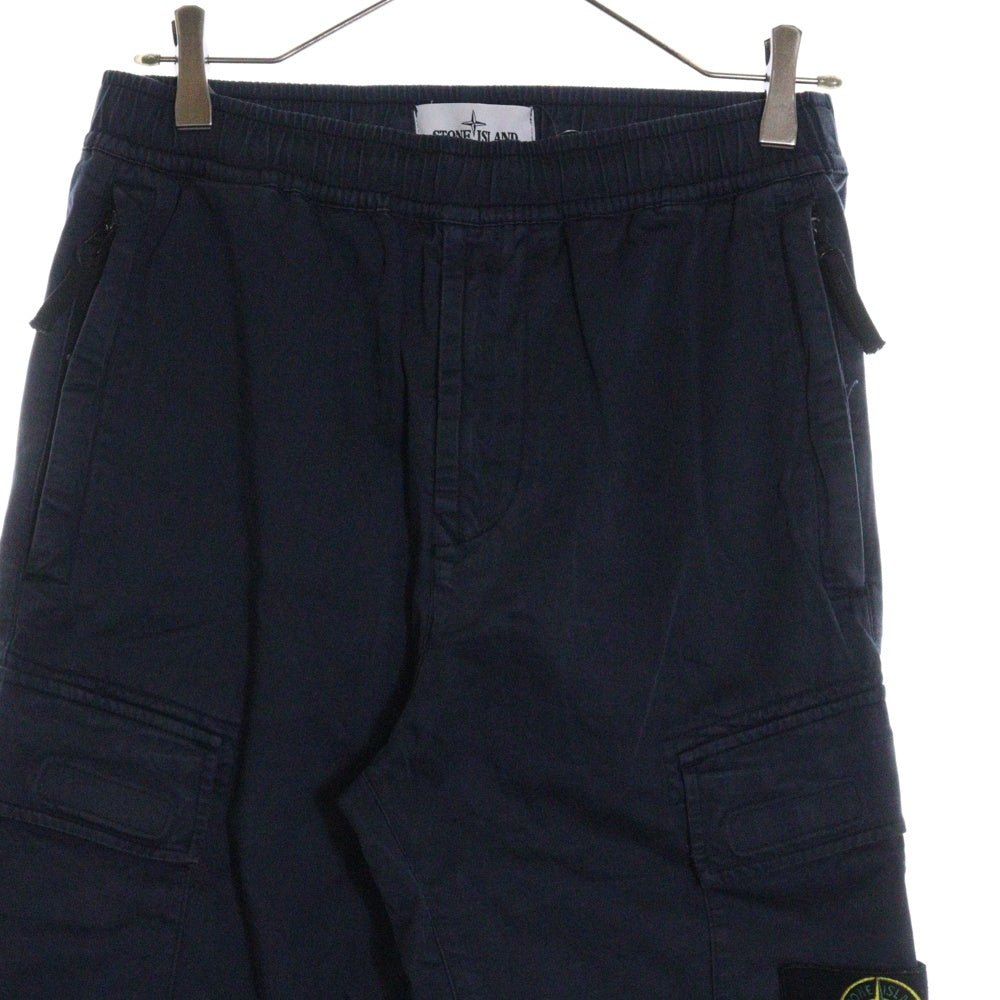 STONE ISLAND(ストーンアイランド) Cargo Pants ロゴワッペン カーゴパンツ ネイビー 751531314