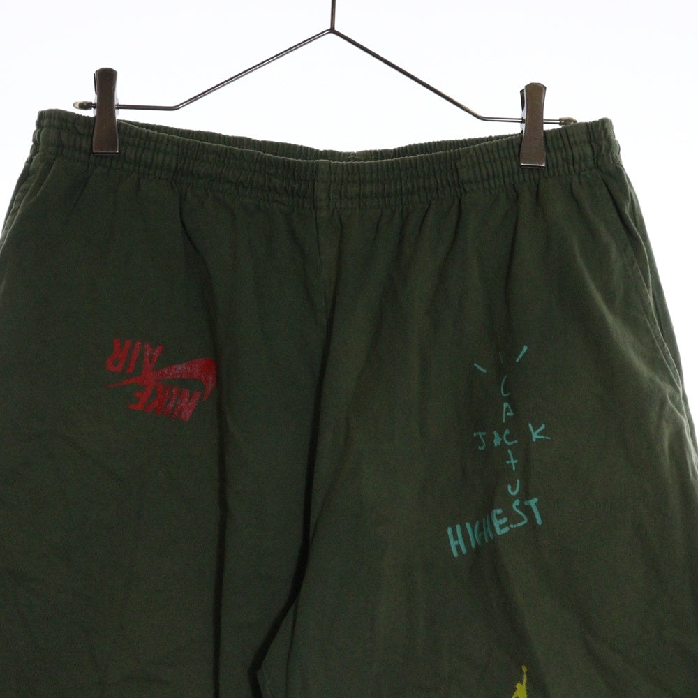 NIKE(ナイキ) ×Travis Scott Cactus Jack Jordan Shorts ×トラヴィス スコット カクタスジャック ジョーダンショーツ ハーフパンツ カーキ