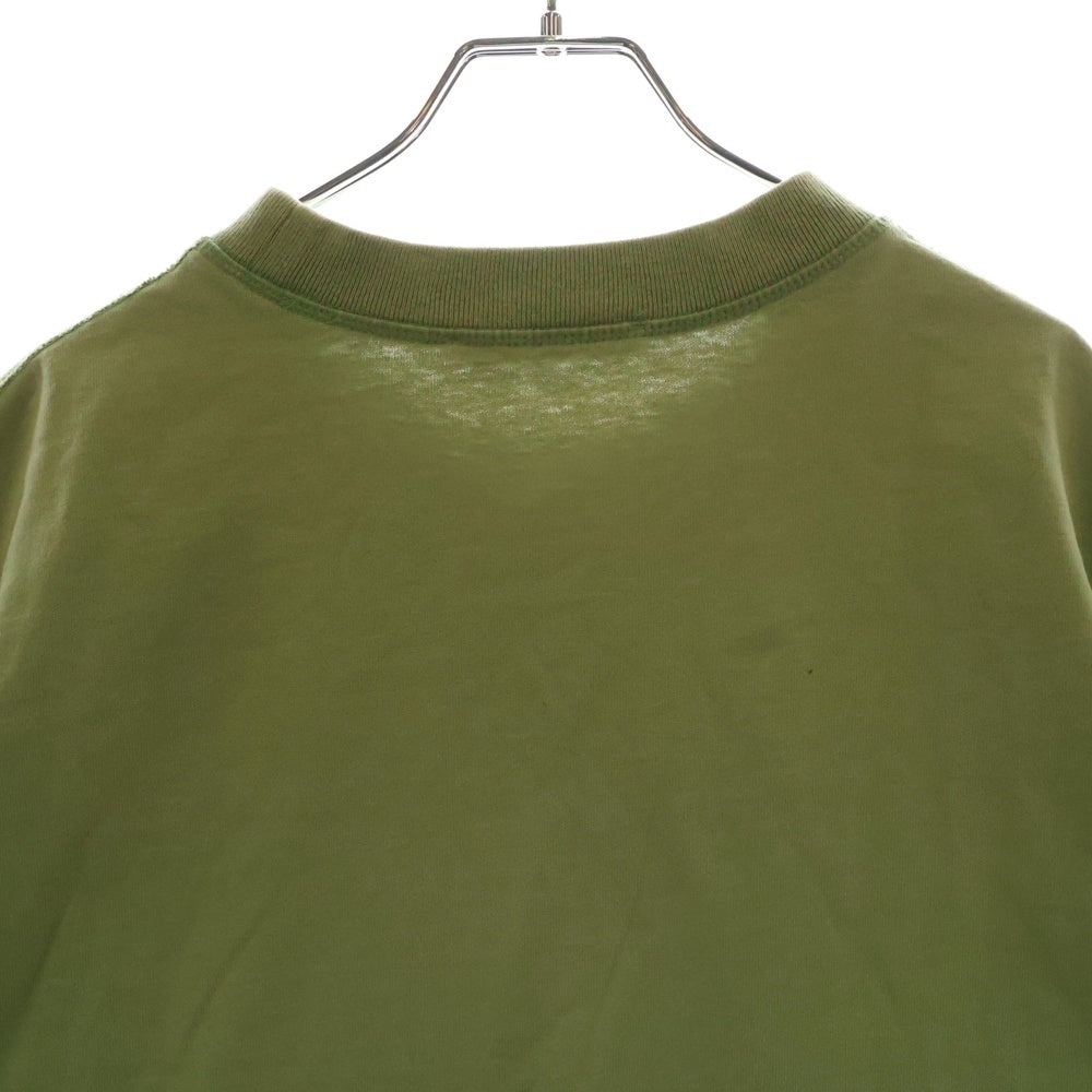 Acne Studios(アクネ ストゥディオズ) Logo T-Shirt ロゴプリント 半袖Tシャツ カーキ BL0278-