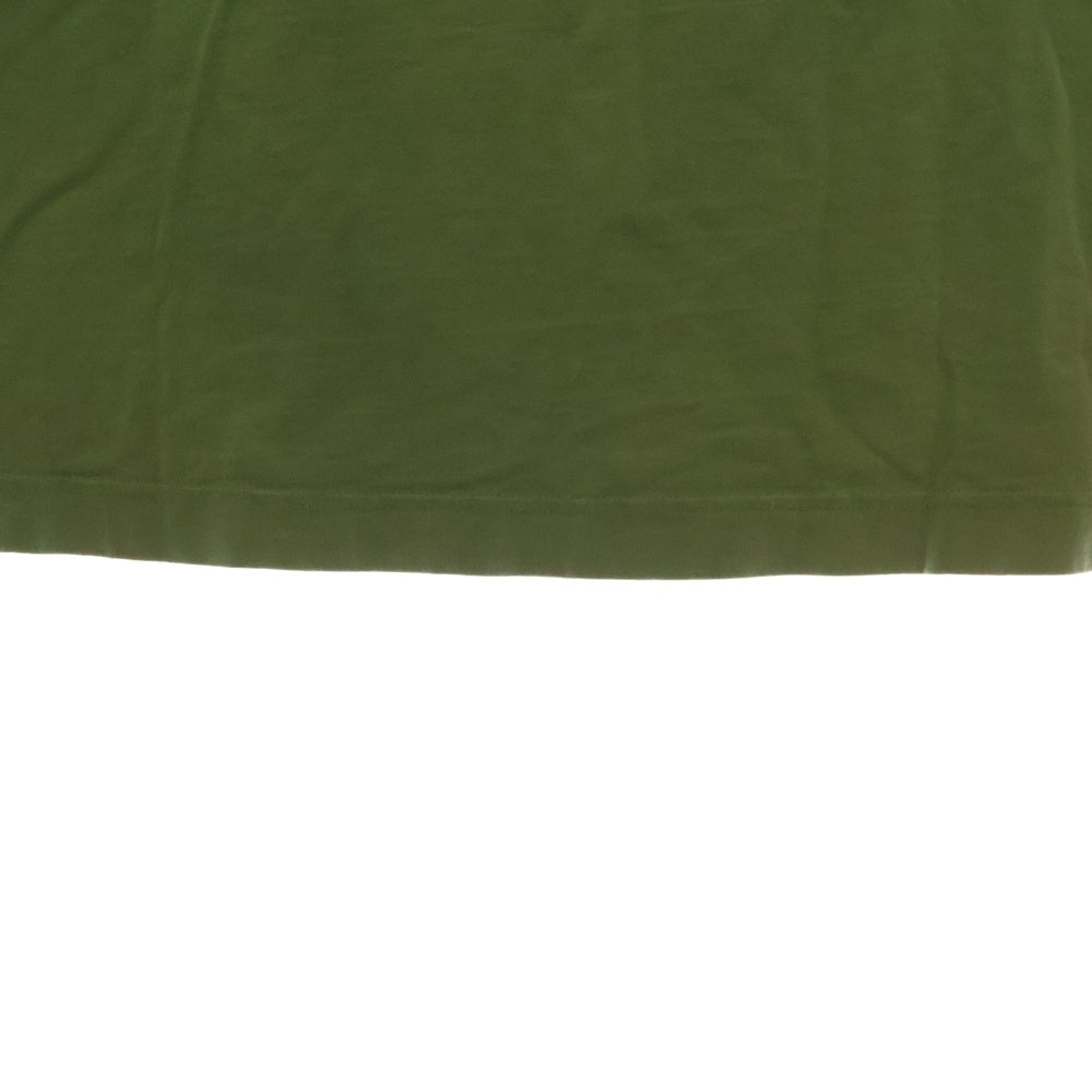 Acne Studios(アクネ ストゥディオズ) Logo T-Shirt ロゴプリント 半袖Tシャツ カーキ BL0278-